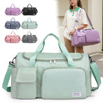Women's Oxford Utility Yoga Gym Bag Large Capacity Crossbody