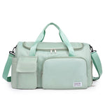 Women's Oxford Utility Yoga Gym Bag Large Capacity Crossbody