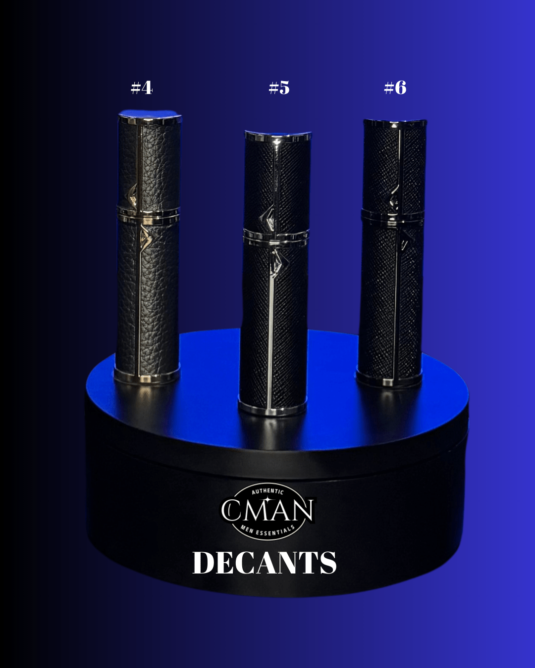 Decants for Travel | CMAN