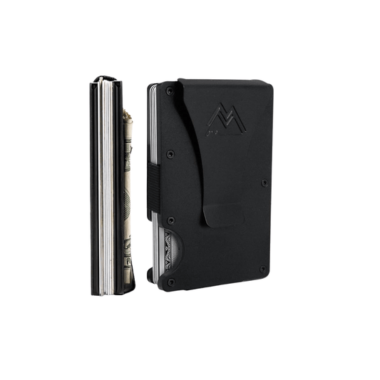 Mountain Voyage Minimalist Wallet for Men & Women with Money Clip | CMAN