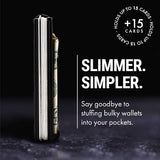 Mountain Voyage Minimalist Wallet for Men & Women with Money Clip | CMAN
