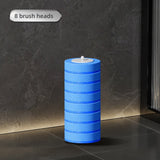 Disposable Toilet Brush with Replaceable Heads
