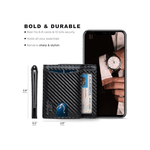Serman Brands RFID Blocking Slim Bifold Genuine Leather | CMAN