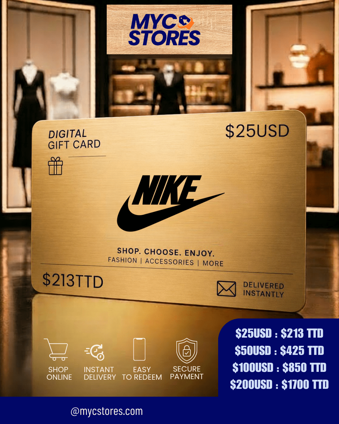 Shopper's Gift Cards
