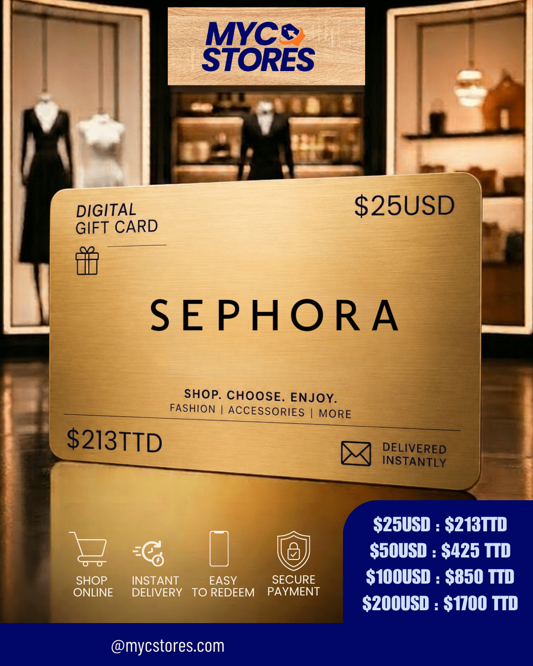 Shopper's Gift Cards