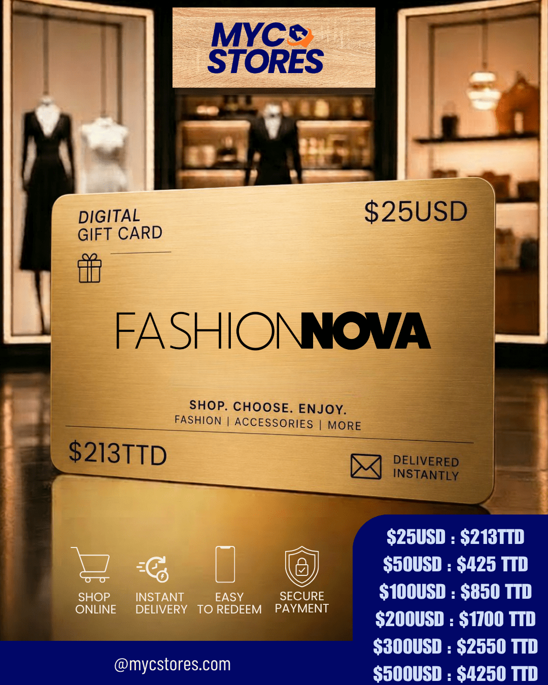 Shopper's Gift Cards
