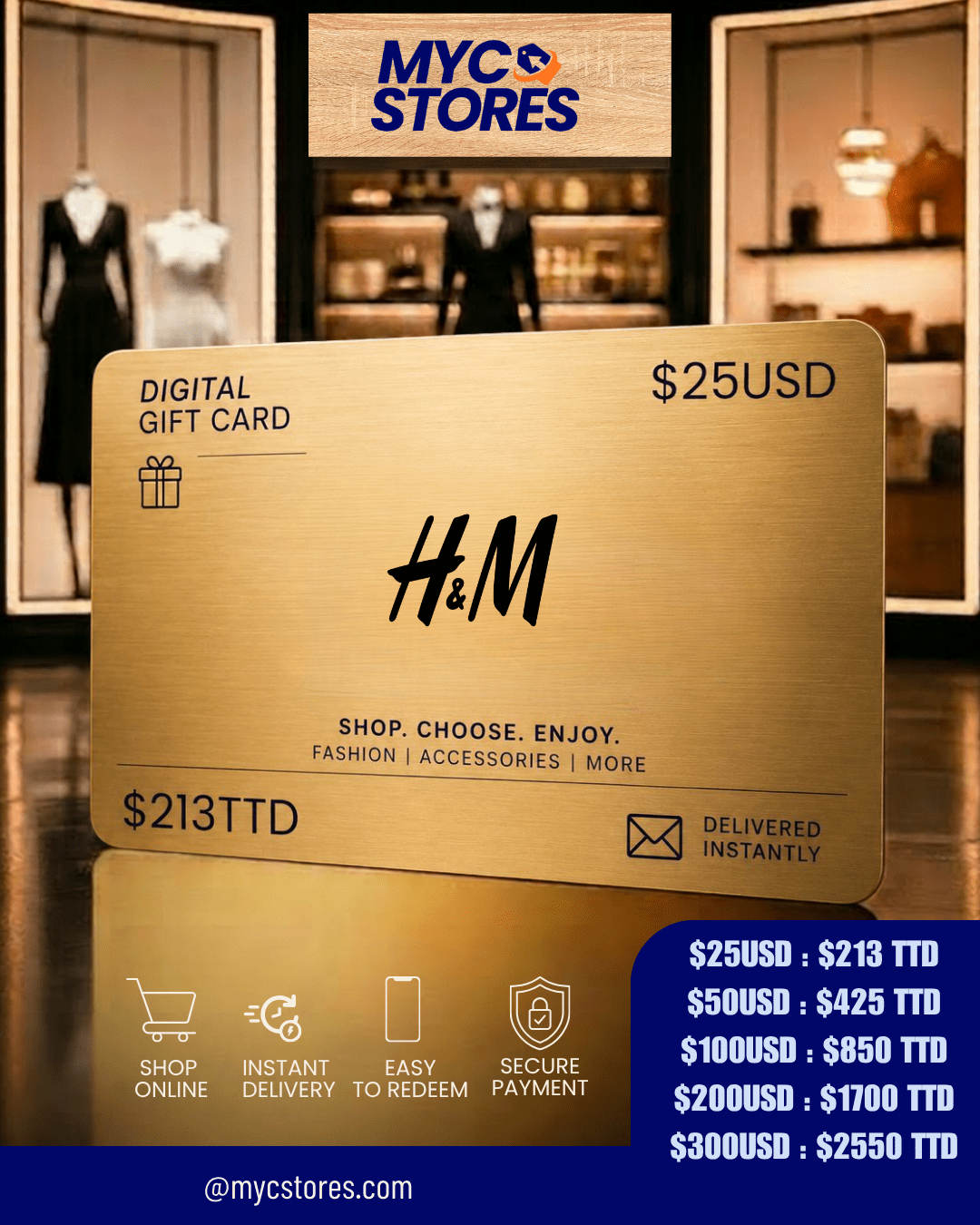 Shopper's Gift Cards