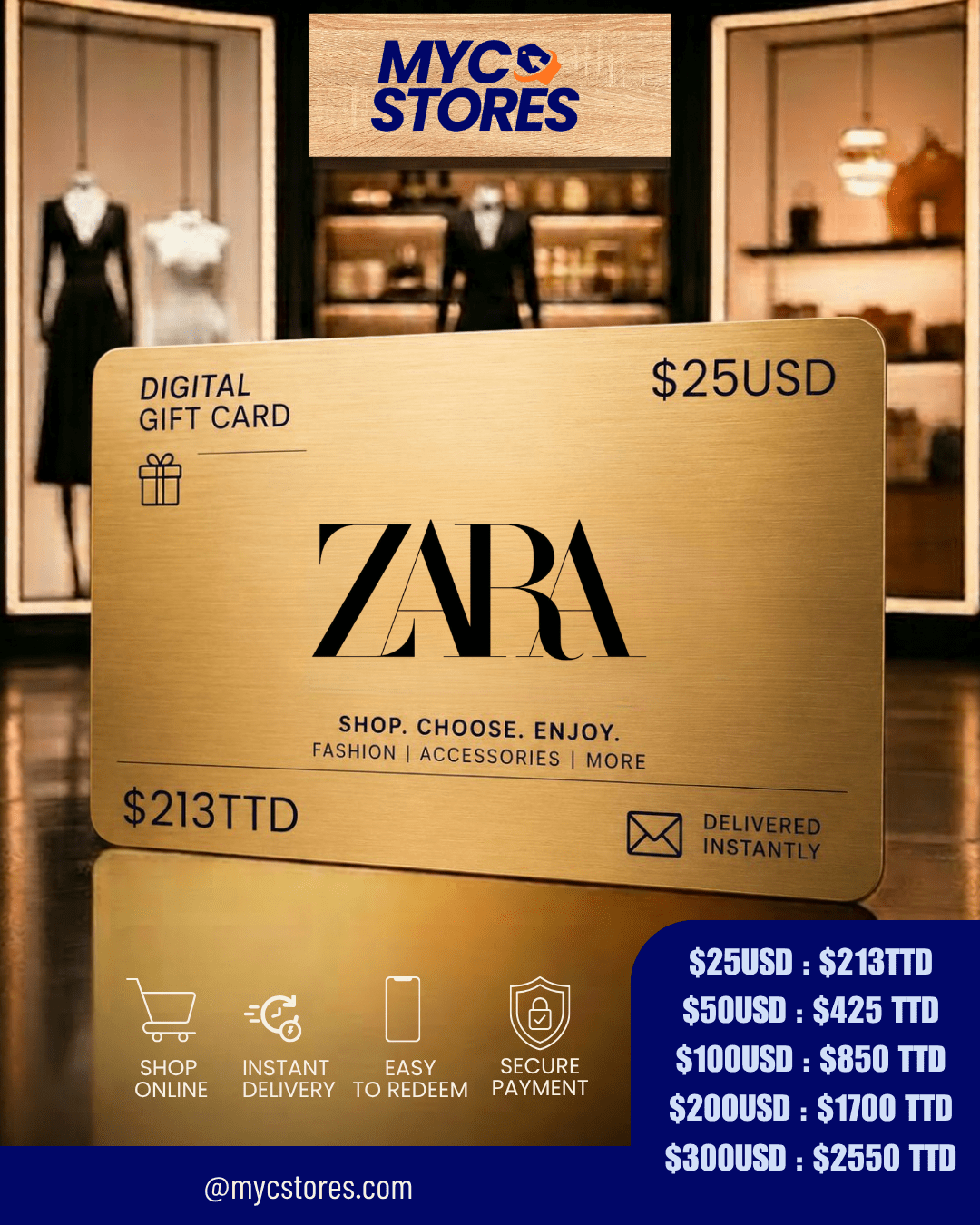 Shopper's Gift Cards