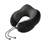 Travel Neck Pillow & Eye Mask Combo w/ Memory Foam