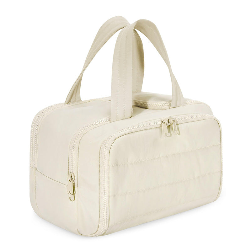 Women's Crush Puffy Travel Toiletry Bag, Cosmetic Makeup Organizer