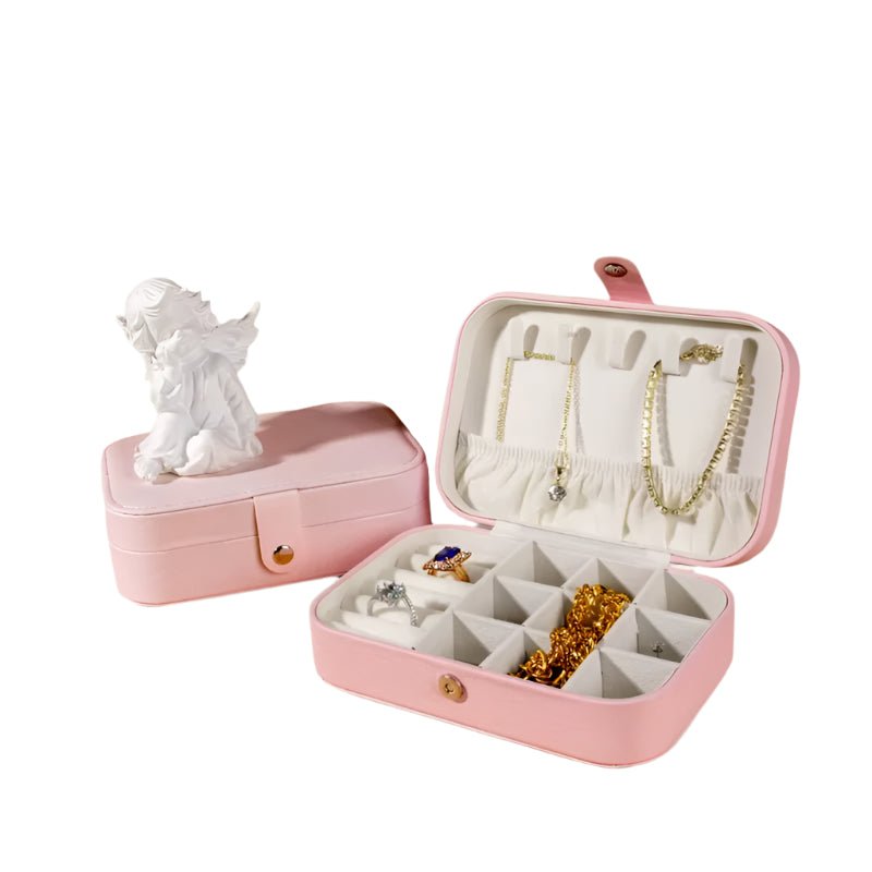 Women’s Travel Leather Jewellery Box | CMAN
